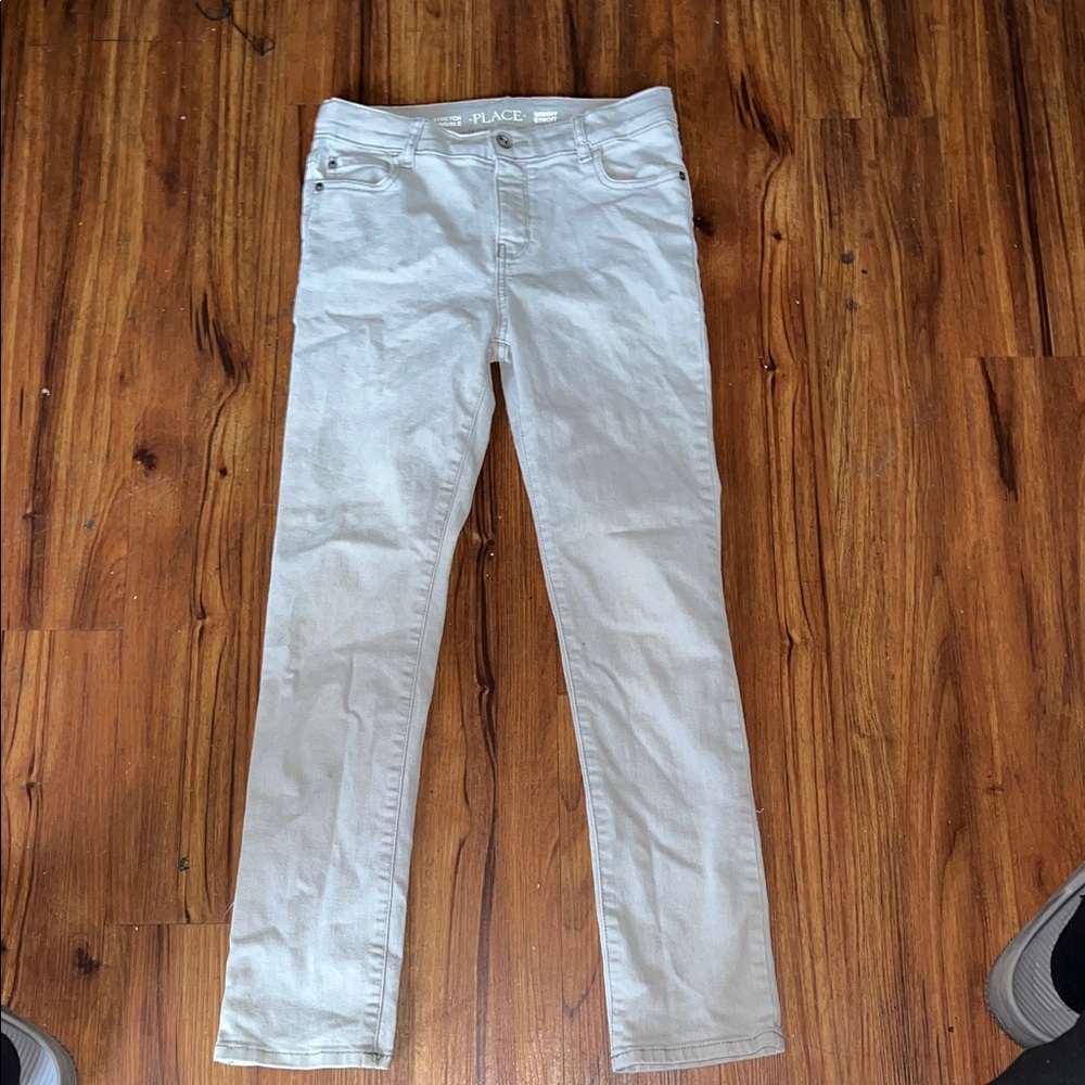Place Soft Gray Casual Pants